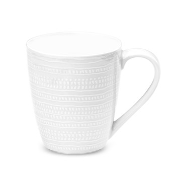 Cryspo Trio Κούπα Πορσελάνης 360ml 'WHITE DREAM' Λευκή 2546220